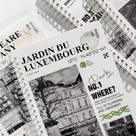 Paris Break Coil Notebook