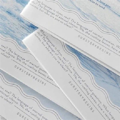 Sky Stitched Notebook